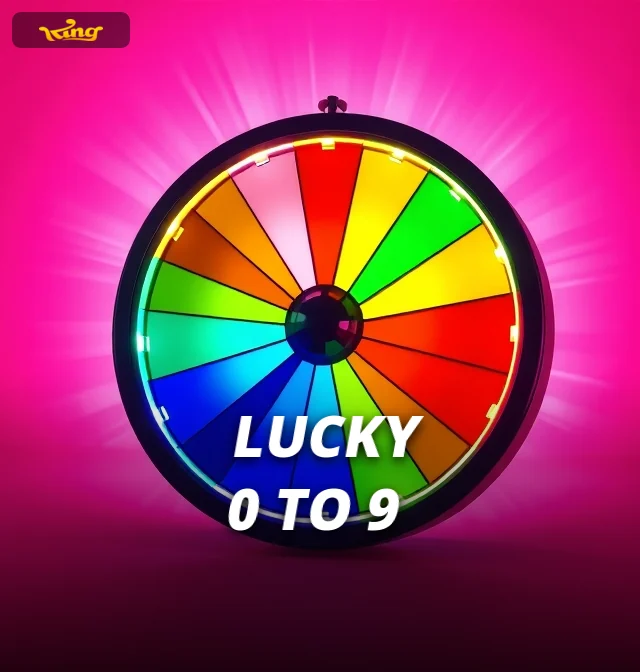 Lucky 0 to 9 wheel game on KingExch365